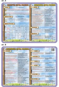 Visual System Podk�adka edukacyjna. Alfabet, znaki interpunkcyjne