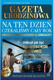 Armin Style KARNET URODZINY 130X210 Z KOP GAZETA UR AS-56