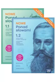 Pakiet podrcznikw: NOWE Ponad sowami. Cz 1 i 2. Jzyk polski. Zakres podstawowy i rozszerzony. Liceum i technikum. Edycja 2024