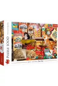 Puzzle 1000 el. Kocie sodkoci Trefl