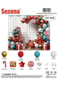 Balony Bo�e Narodzenie 147 szt