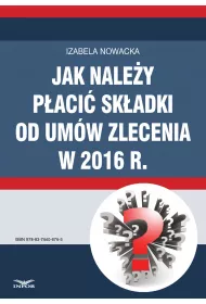 eBook Jak naley paci skadki od umw zlecenia w 2016 r. pdf