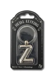 If Silver Letter Keyring - brelok do kluczy litera Z