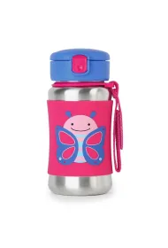 Skip Hop Stalowy bidon Zoo Motyl 350 ml