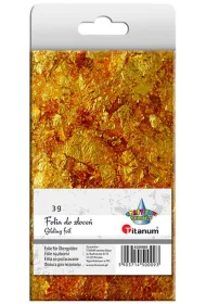 Titanum Folia do z�oce� z�ota w p�atkach 3g 3 g