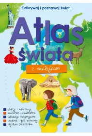 Atlas �wiata z naklejkami