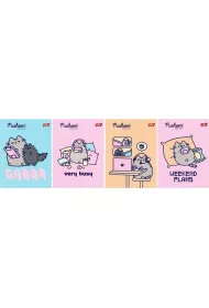 St. Majewski Zeszyt A5 laminowany Pusheen linia 32 kartki