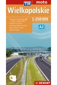 Wielkopolskie TIR &ndash; mapa samochodowa