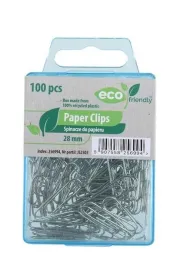 Grafix Spinacze do papieru srebrne 28mm 100 szt