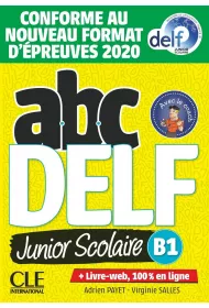 ABC DELF B1 junior scolaire ksika + CD + zawarto online