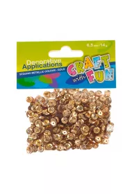Craft with Fun Cekiny metalic 6.5 mm