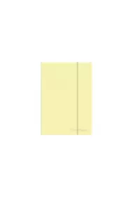 CoolPack Brulion A5 z gumk� Pastel Powder Yellow linia 80 kartek