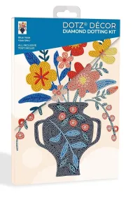 Diamond Dotz Haft diamentowy - Adults Blue Vase 30x20cm