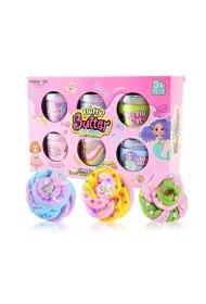 Slime z akcesoriami Fluffy Butter Pink Robe