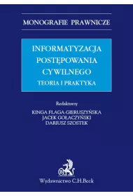 eBook Informatyzacja postpowania cywilnego. Teoria i praktyka pdf