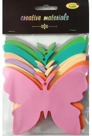 Galeria Hobby Motyle z pianki 11.5x8.5cm