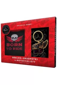 Pan Dragon Zestaw brelok + skarpetki dla motocyklisty