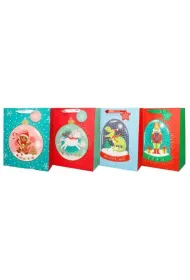 incood. Torba bo�onarodzeniowa 18x23cm CIastek jednoro�ec w kuli