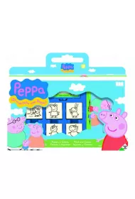 Piecz�tki w walizce �winka Peppa 7 szt.