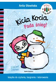 Kicia Kocia. Pada �nieg. Kolorowanka