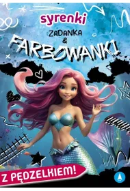 Ksi��ka edu. B5  Syrenki. Zadanka & farbowanki  P�DZELEK SKRZAT 980768