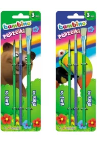 St. Majewski Pdzelki Bambino 3 szt.