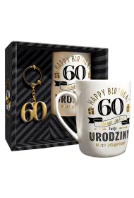 Pan Dragon Zestaw Kubek 60-te urodziny + brelok