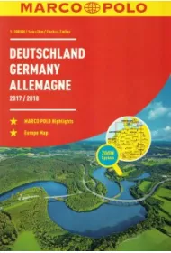 Deutschland Europa 2016/2017 Atlas samochodowy Marco Polo 1:300 000