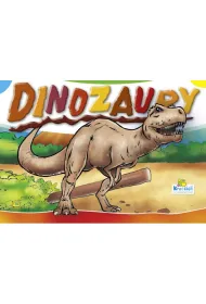 Kolorowanka A5 16 str. ma�a Dinozaury - br�zowy
