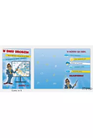 Stamp Karnet Comic B6 + koperta wz�r nr 09 Urodziny