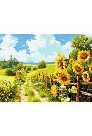 Ideyka Malowanie po numerach - �cie�ka w�r�d 30x40cm
