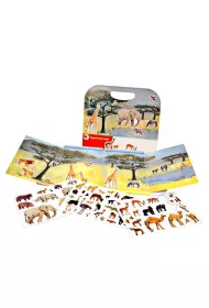 Puzzle Uk�adanka + Gra magnetyczna - D�ungla Egmont Toys