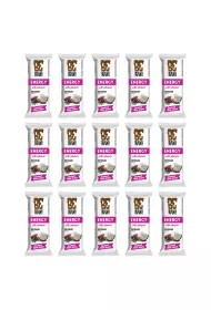 BeRaw Baton energy - surowe kakao, kokos zgrzewka 15 x 40 g