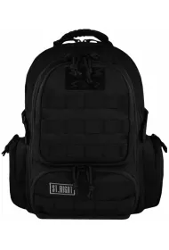St. Majewski Plecak 4-komorowy Military Black
