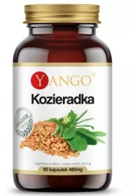 Yango Kozieradka 480 mg Suplement diety 90 kaps.