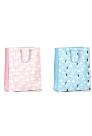 Pan Dragon Torebka ozdobna �rednia A5 narodziny 18x23x10cm mix 2 wzor�w