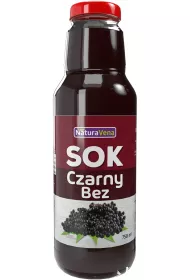 NaturaVena Sok z czarnego bzu 750 ml