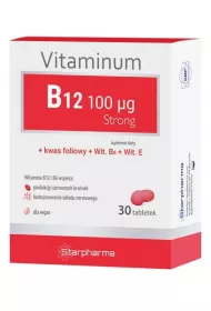 Starpharma Witamina B12 100 ?g Strong - suplement diety 30 kaps.