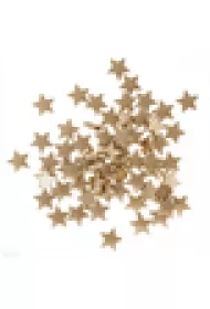Dalprint Koraliki gwiazdki z�ote 1,5cm