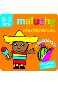 Maluchy. Kolorowanka z naklejkami. Akademia malucha 2-3 lata