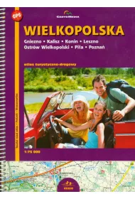 Wielkopolska atlas turystyczno-drogowy 1:75 000