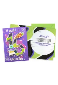 Kukartka Karnet Urodziny 16