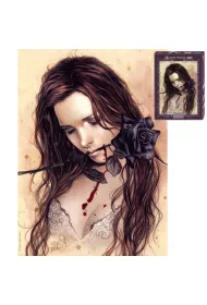 Puzzle 1000 el. Czarna r�a, Frances Victoria Heye