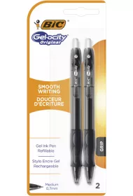 Bic Dugopis elowy Gel-ocity Original czarny 2 szt.