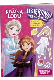 Disney Kraina lodu. Ubieranki naklejanki