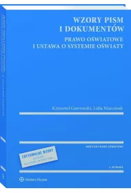 Wzory pism i dokument�w - prawo o�wiatowe...