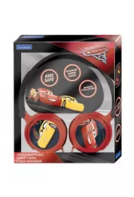 Skadane suchawki przewodowe stereo Disney Cars z gonoci bezpieczn dla dzieci Lexibook HP010DC