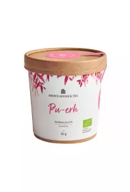 Brown House & Tea Pu-erh Herbata czerwona sypana 50 g Bio