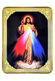 Obrazek stoj�cy Jezus Mi�osierny