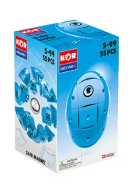 Geomag Kor. Klocki magnetyczne. Kolor Niebieski
